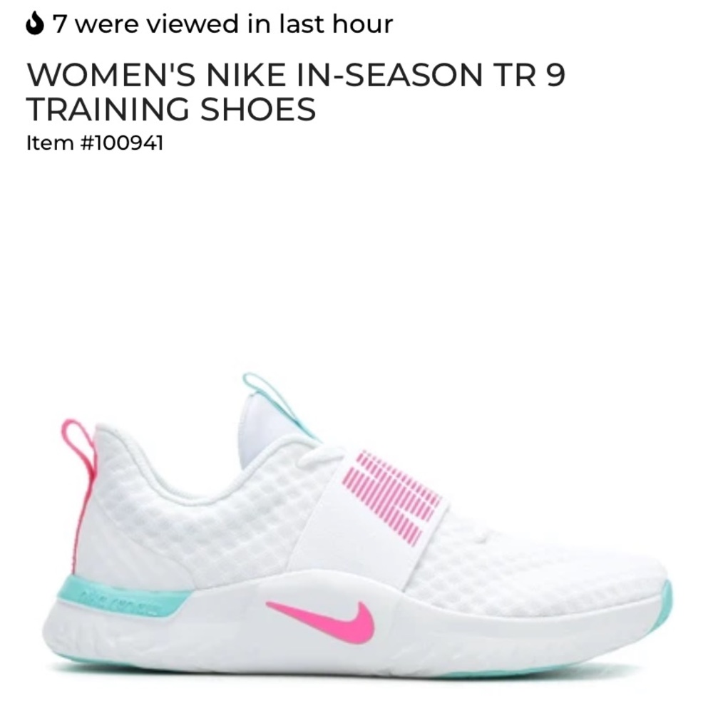 Womens Nike In-Season TR 9 training shoes